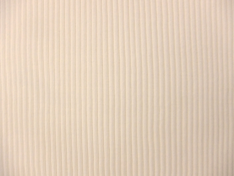 Nylon Rib Knit in Off White1