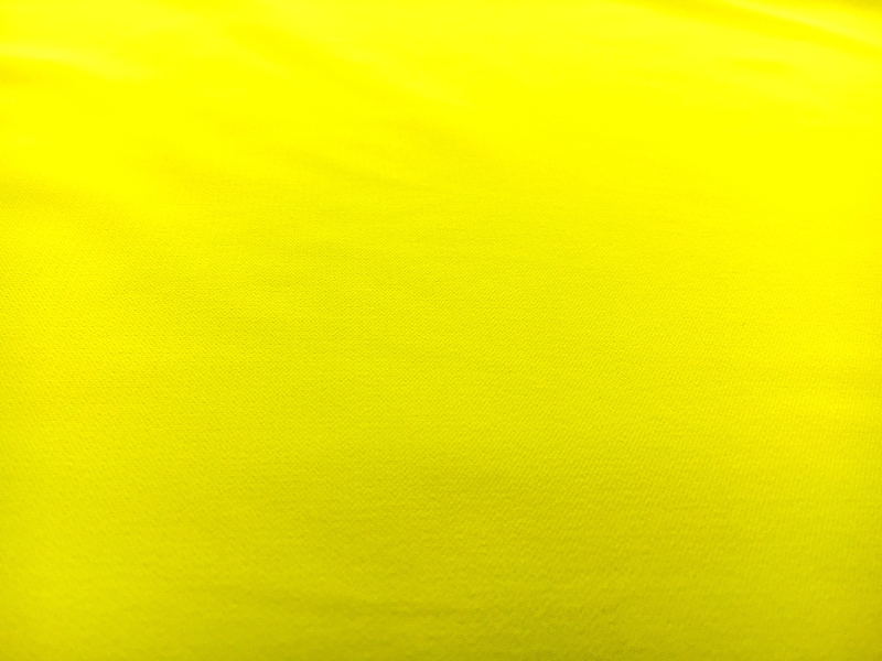 Polyester and Spandex Stretch Crepe in Bright Lime1
