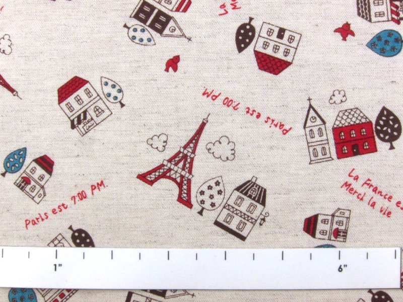 Japanese Cotton Linen Print1