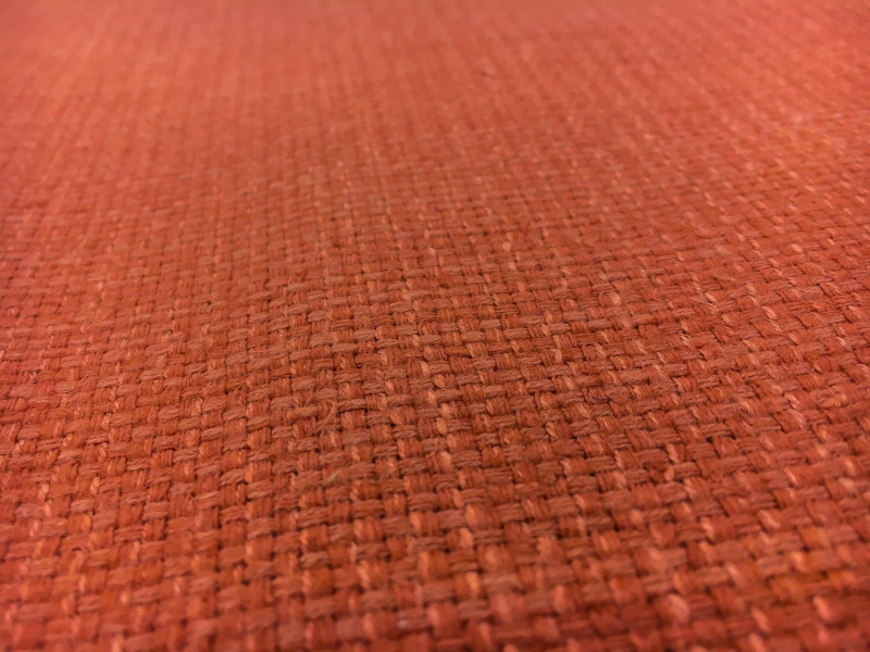 Raw Silk Matka in Coral 1