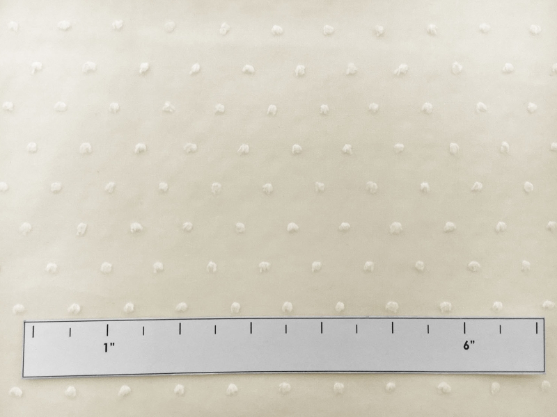 Cotton Poly Swiss Dot in Ivory2