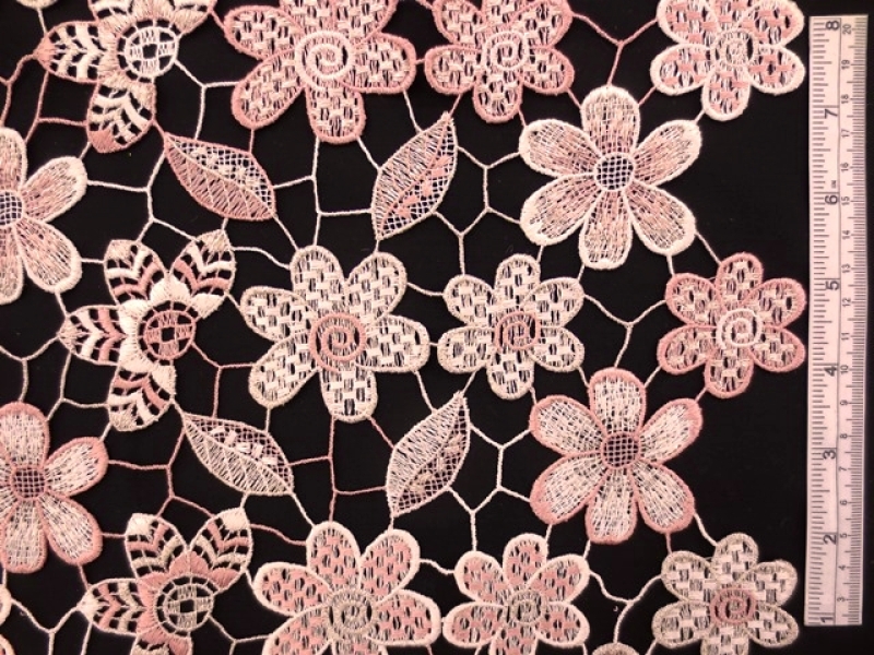 Metallic Guipure Lace0