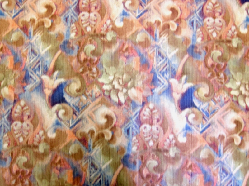 Warp Printed Taffeta0