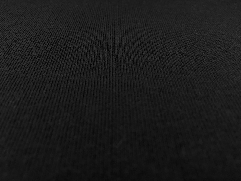 Austrian Cotton Double Knit in Black0