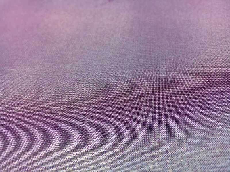 Microfiber Gold Metallic Chiffon in Orchid2