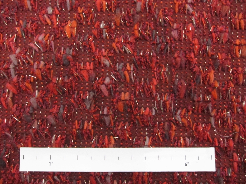 Novelty Wool and Viscose with Lurex Blend Taffeta1