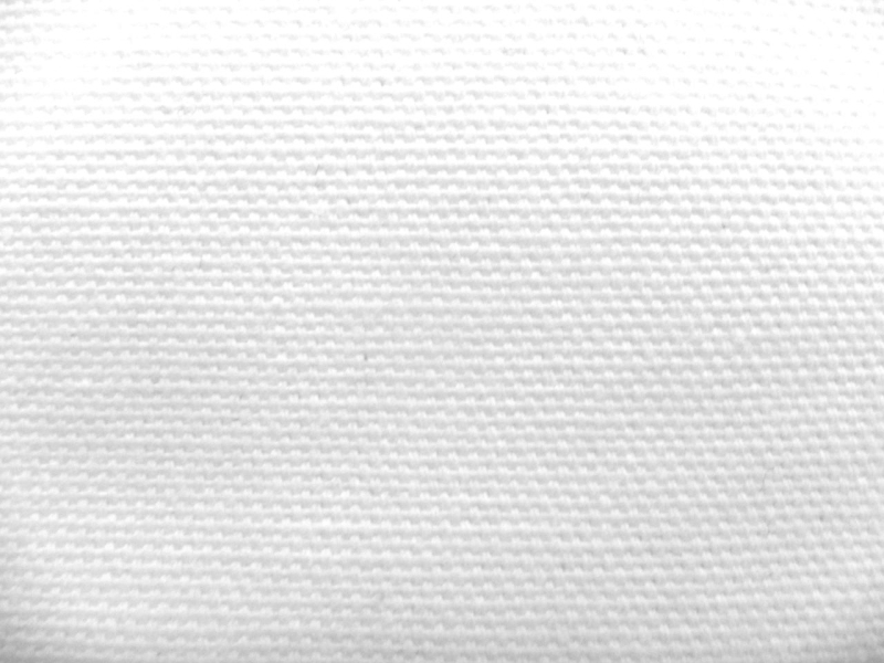 10.5oz. Cotton Canvas in White0
