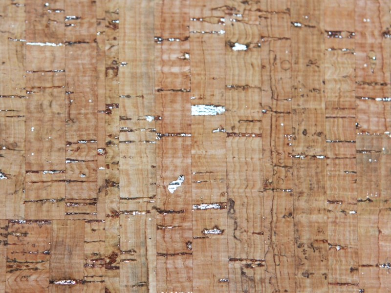 Metallic Cork in Silver2