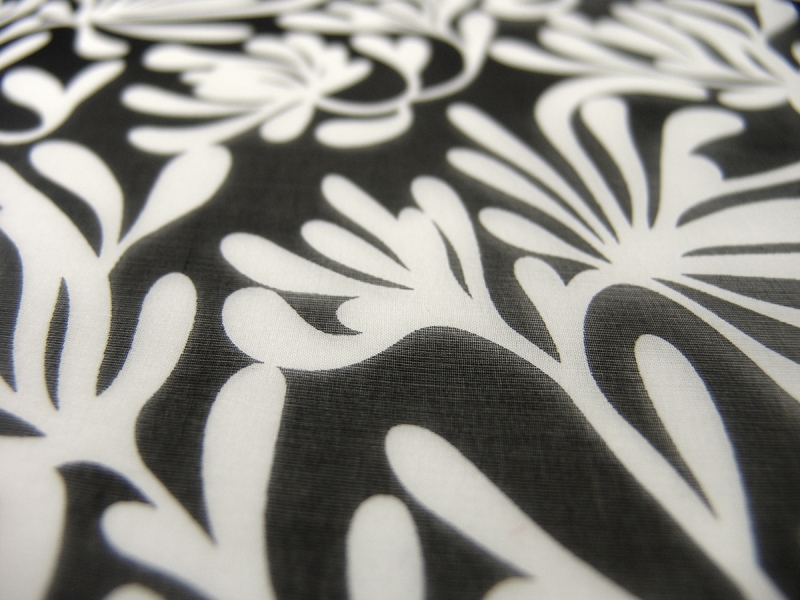 Printed Silk Chiffon1