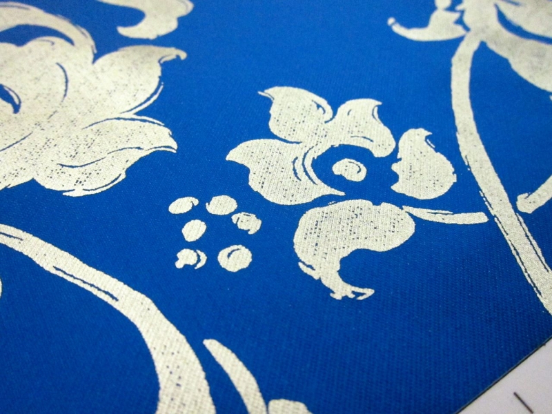 Metallic Printed Light Weight Silk Blend Zibeline2