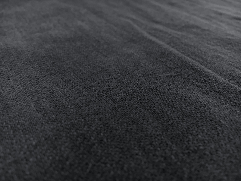 Sanded Barathea Linen in Navy0