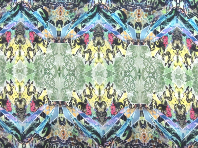 Printed Silk Chiffon0