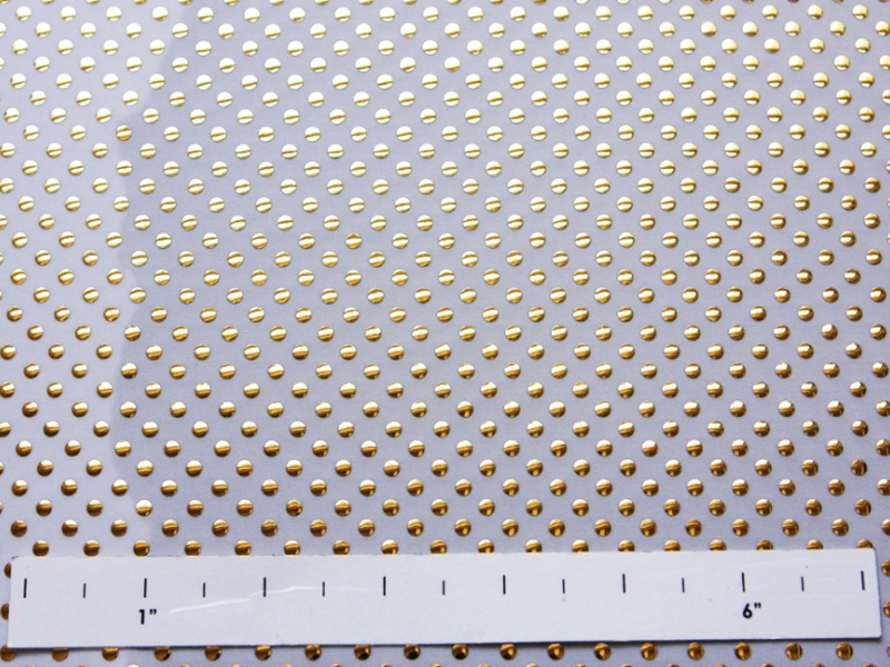 Poly Spandex with Metallic Dots1