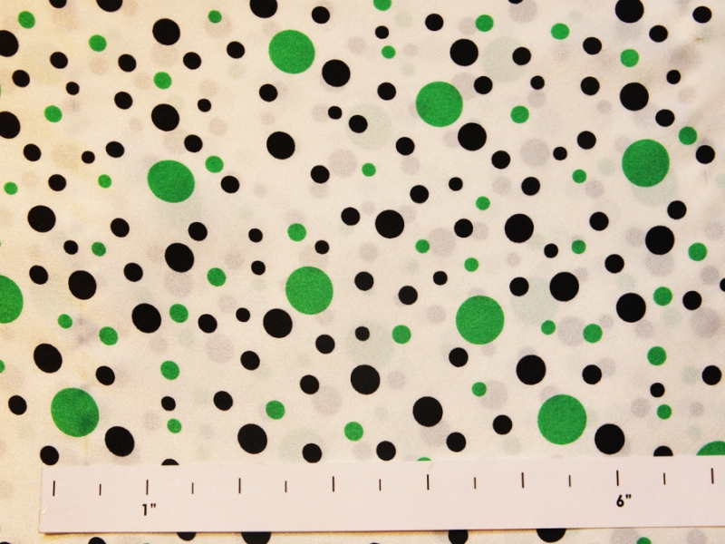 Printed Silk Charmeuse0