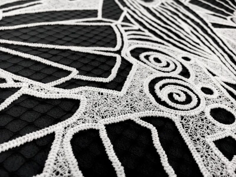 Embroidered Birdcage Tulle2