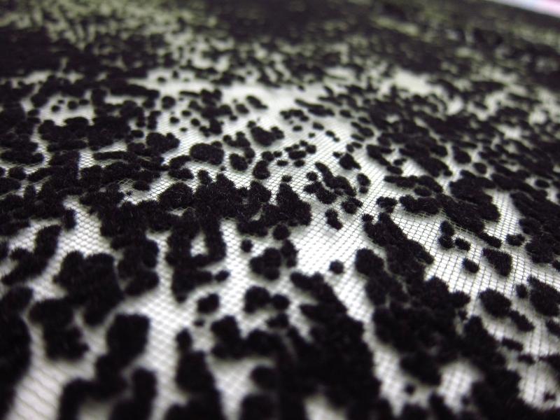 Flocked Tulle (in Hunter)2