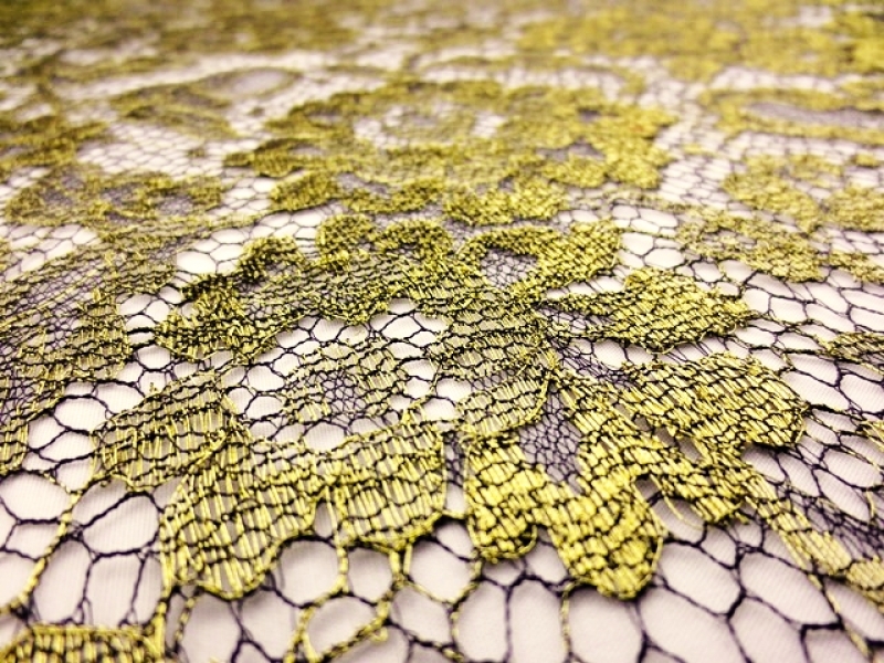 Metallic Chantilly Lace2