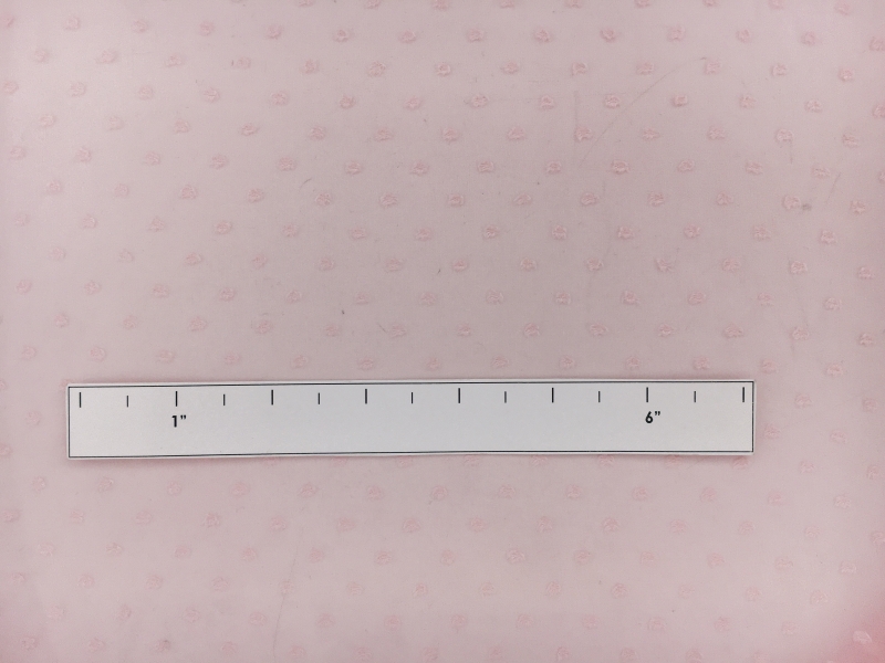 Dotted Swiss Silk Chiffon in Baby Pink2
