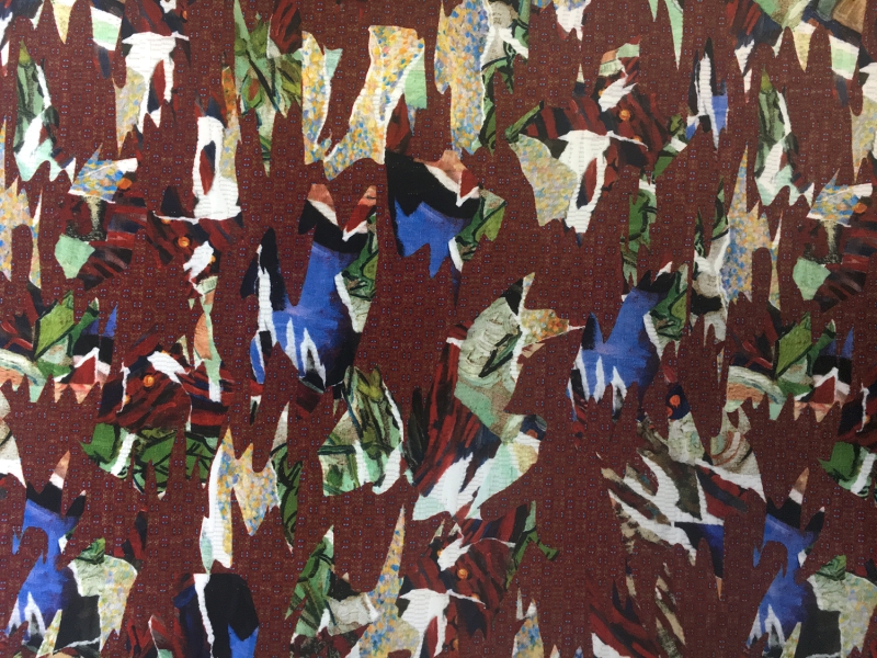 Max Mara Italian Cotton Nylon Novelty0