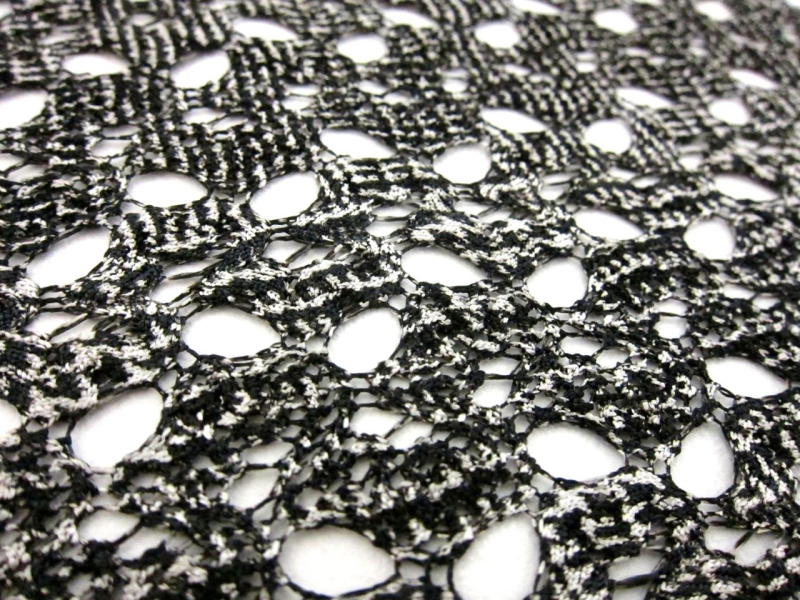 Printed Polyester Crochet Lace2