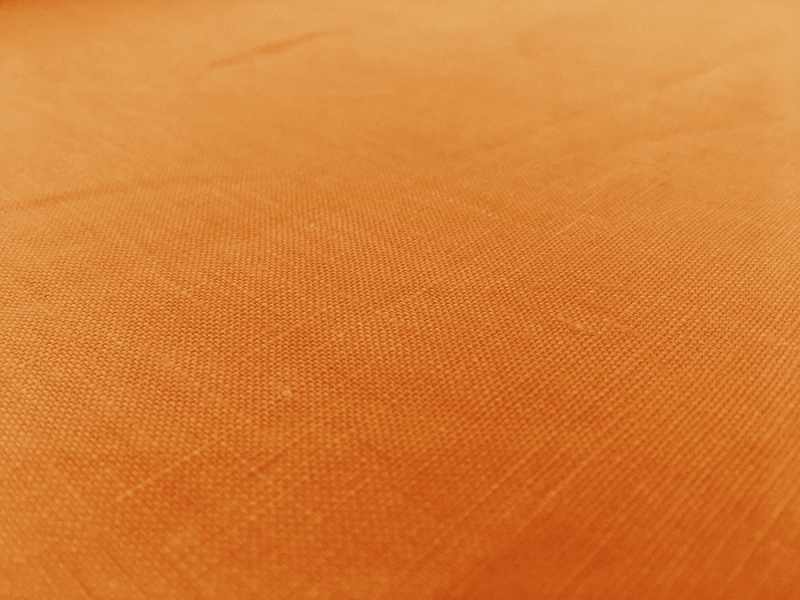Italino Handkerchief Linen in Pumpkin0