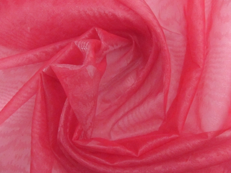  Iridescent Silk Blend Organza Moiré 0