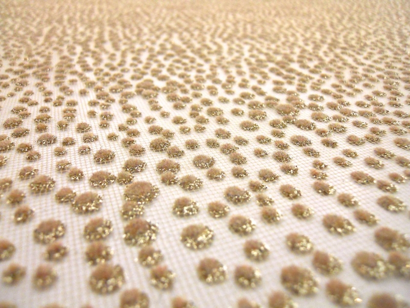 Metallic Flocked Tulle2