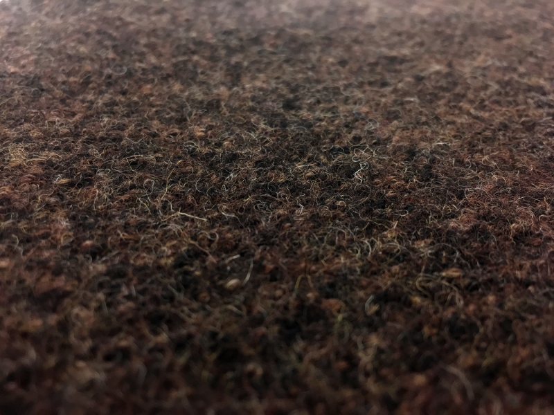 Boiled Wool in Brown2