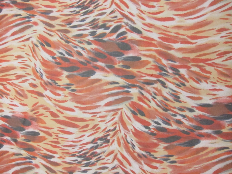 Printed Silk Chiffon0