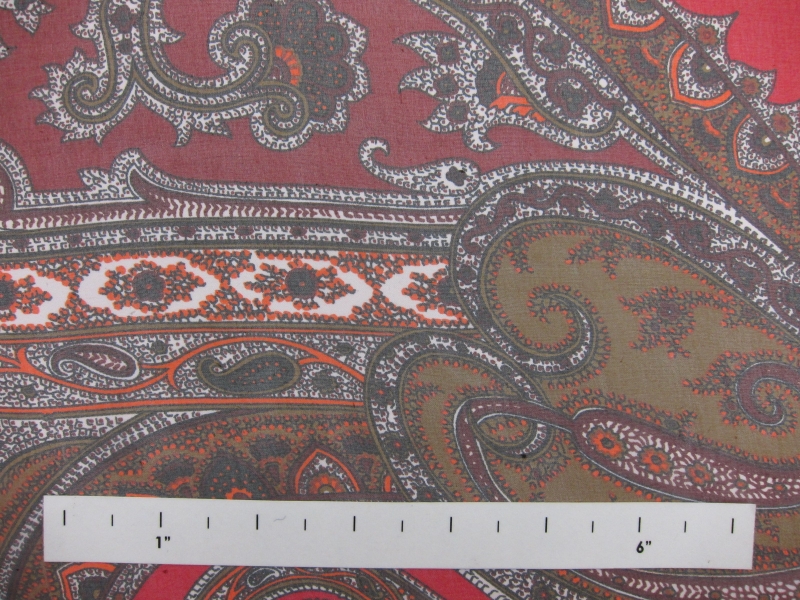 Printed Iridescent Silk Chiffon0