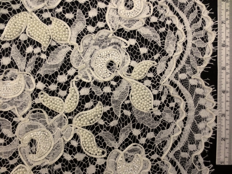 Beaded Soutaché Lace0