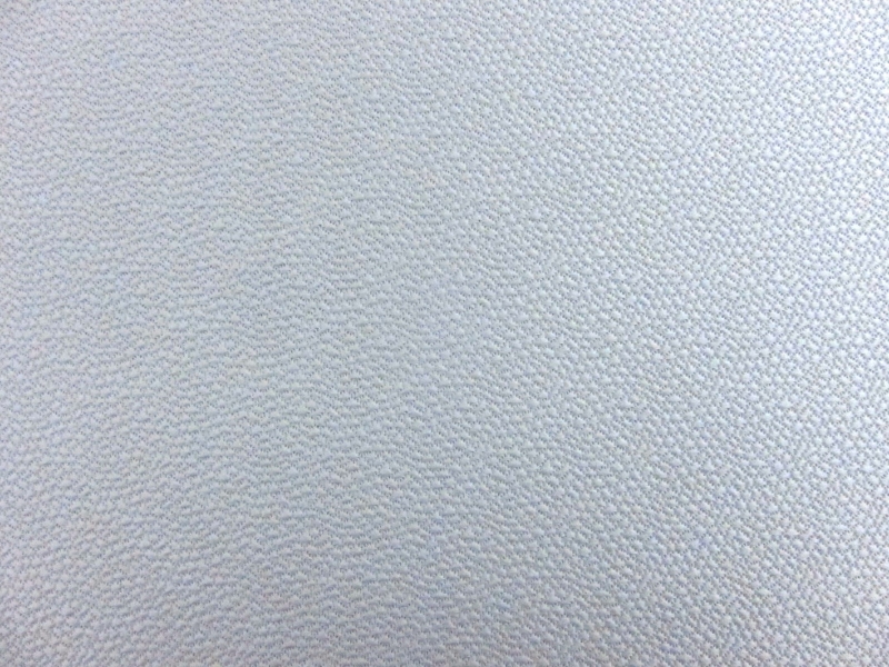 Silk and Wool Hammered Satin in Platinum0