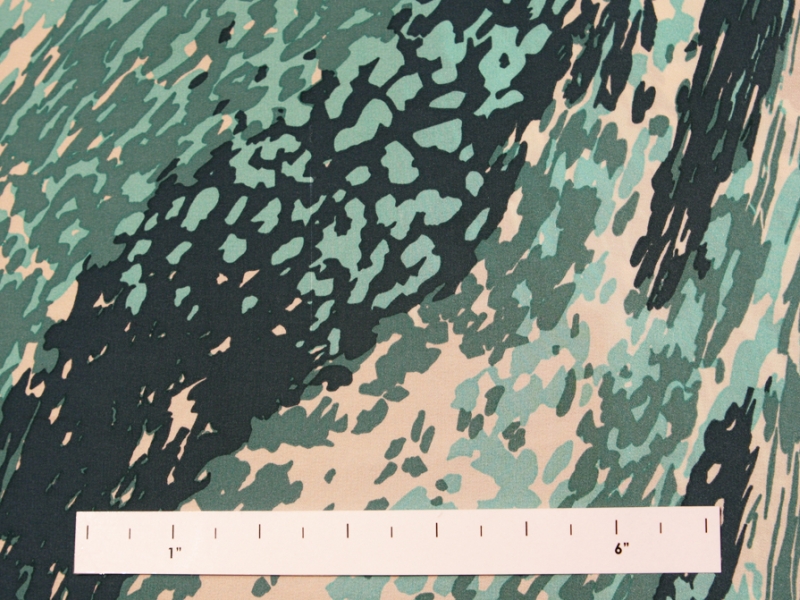 Printed Silk Crepe de Chine0