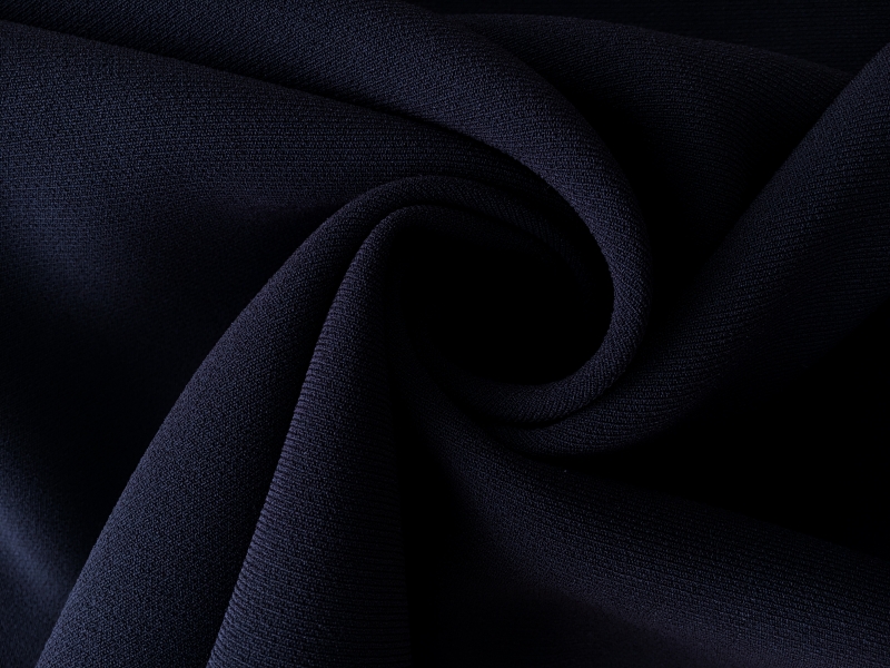 Sponge Crepe in Navy0