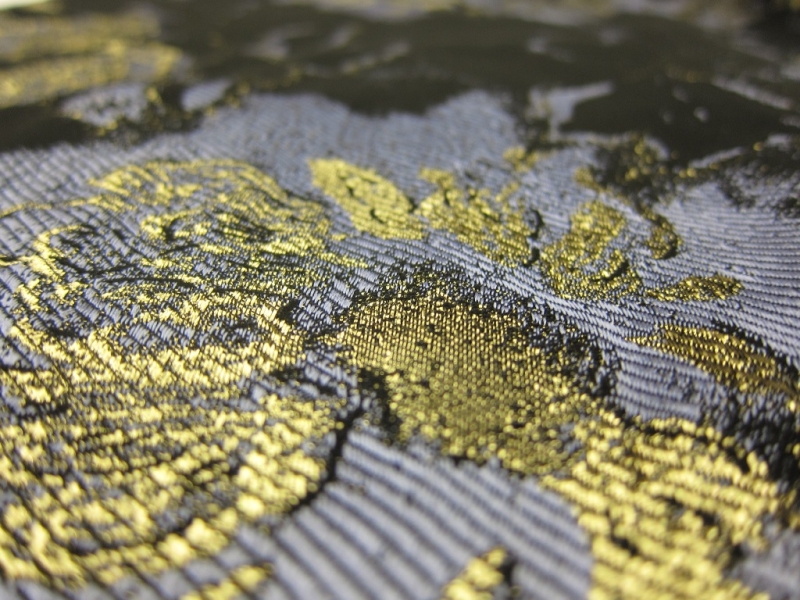 Stretch Metallic Jacquard2