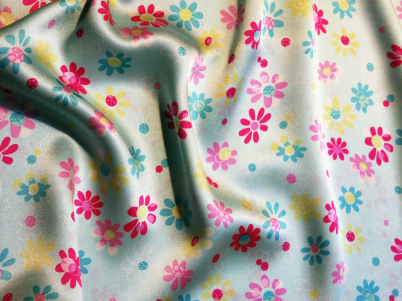 Printed Silk Charmeuse1
