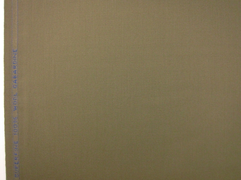 Wool Gabardine in Taupe0