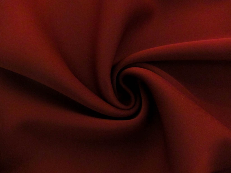 Scuba Knit in Burgundy1