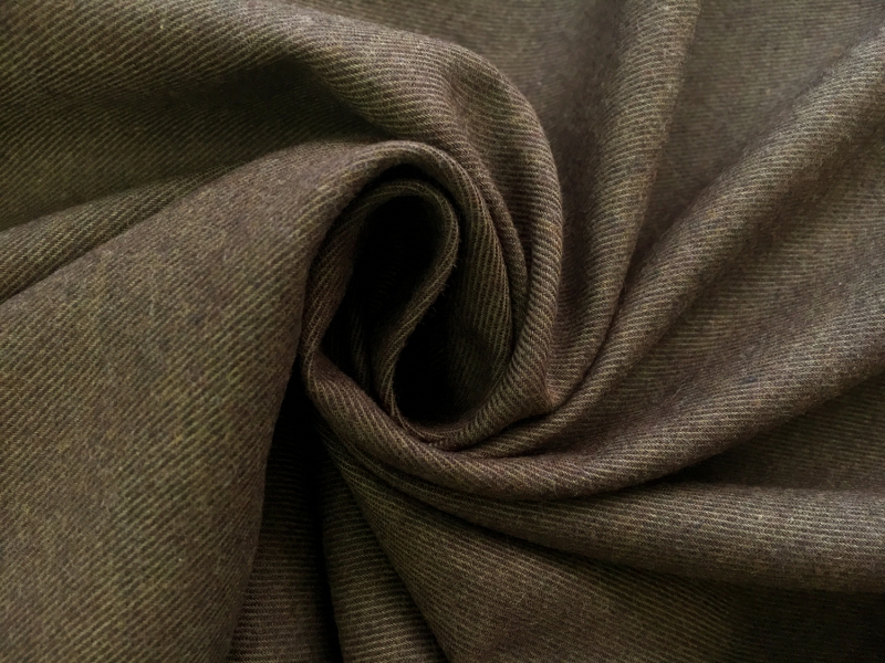 Japanese Extra Fine Cotton Flannel in Olive1