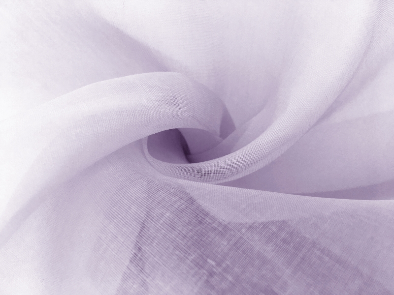 Swiss Cotton Organdy in Lilac0