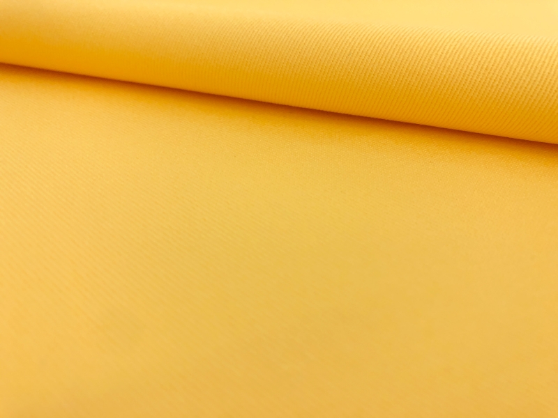 Cotton Chino Twill in Lemon 0