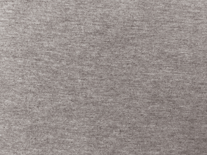 Japanese Lenzing Modal Jersey in Heather Grey0