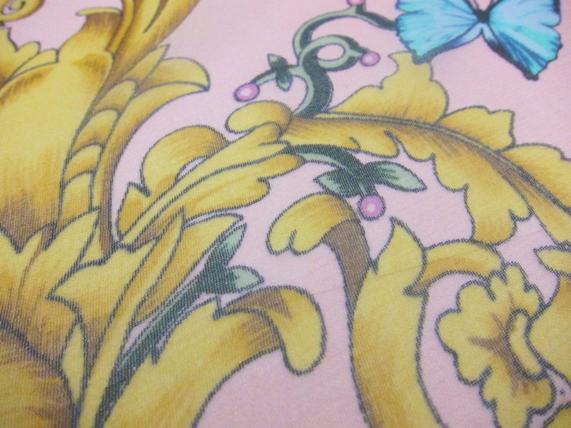 Silk  Chiffon in Butterfly Print2