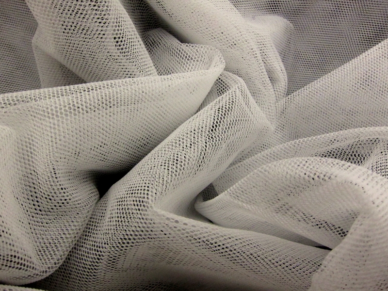 Swiss Mackie Nylon Net in Light Ivory0