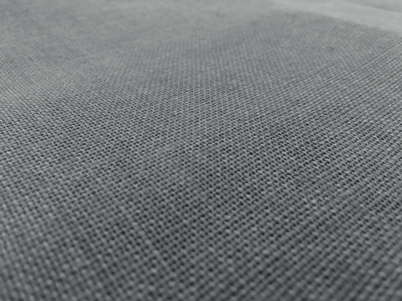 Light Weight Linen Burlap in Grisaille 0