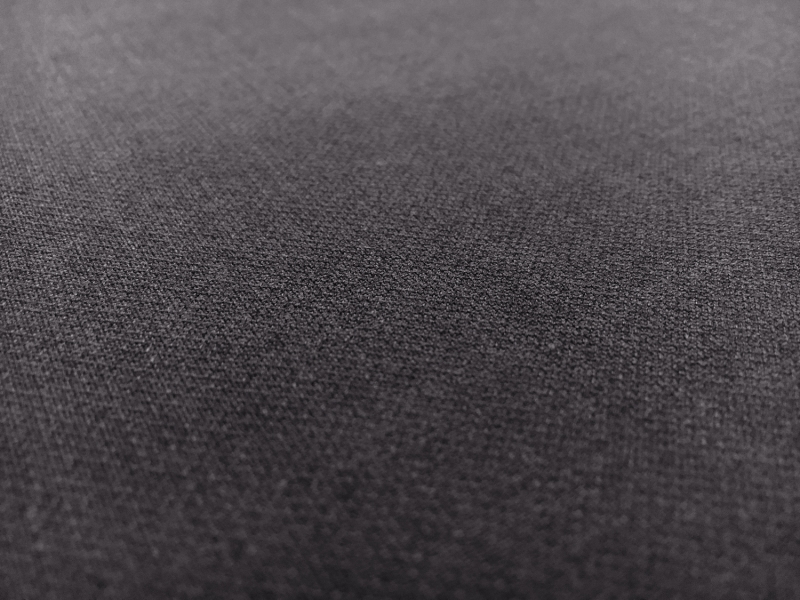 Poly Rayon Spandex Suiting in Charcoal0