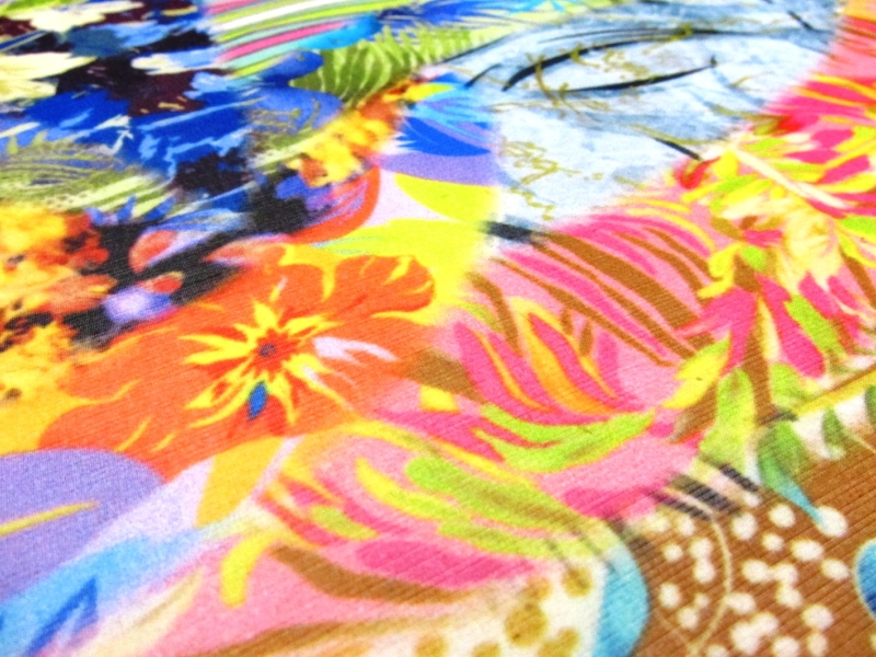 Printed Silk Chiffon2