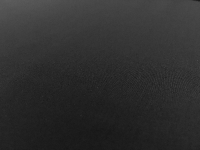 Egyptian Cotton Sateen in Black0