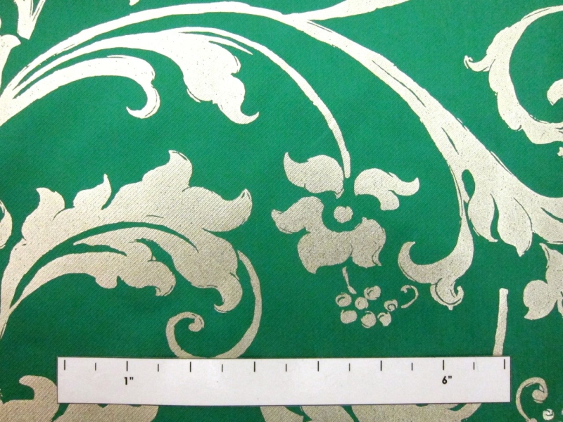 Metallic Printed Light Weight Silk Blend Zibeline1