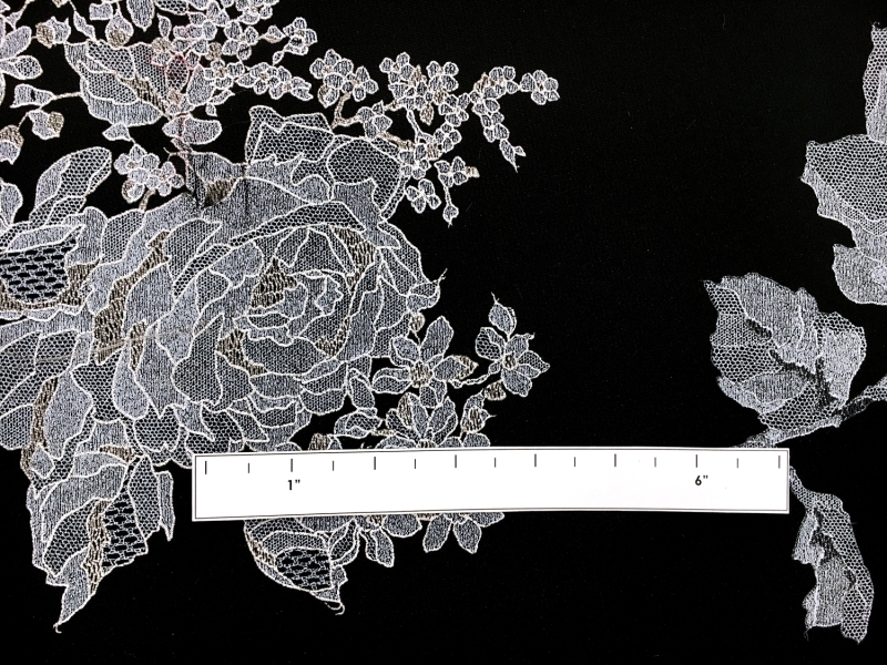 Polyester Silk Blend Double Face Appliqued Zibelline1